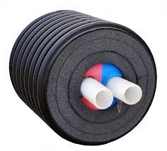 Uponor Ecoflex Aqua Twin труба 50x6,9-50x6,9/200